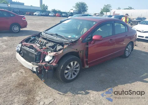 2011 Honda Civic Ex из США, поврежденный, VIN 2HGFA1F80BH534268